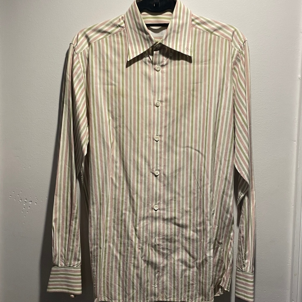 *VINTAGE* PRADA MENS BUTTON UP